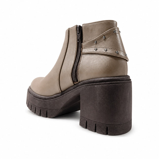 Botines Mujer Makazi - Marron Claro