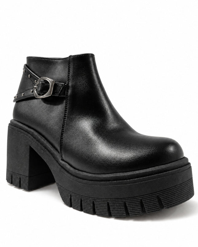 Botines Mujer Makazi - Negro
