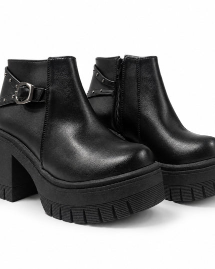 Botines Mujer Makazi - Negro