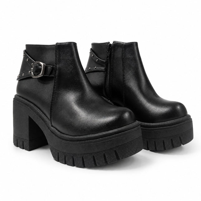 Botines Mujer Makazi - Negro