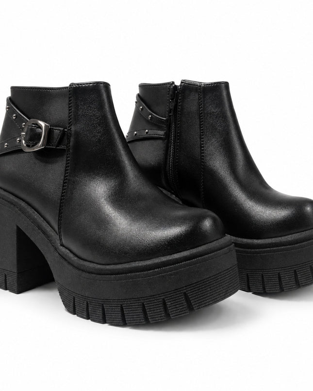 Botines Mujer Makazi - Negro