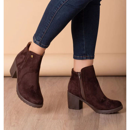 Botin Mujer Metz - Marron