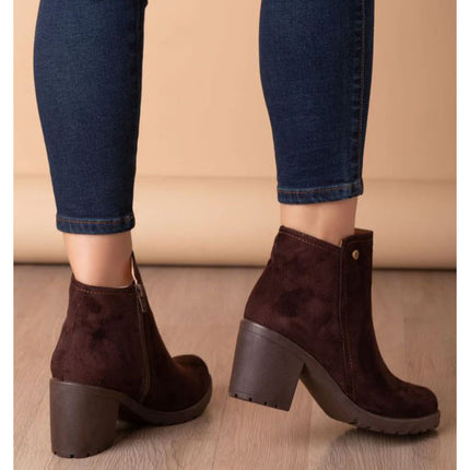 Botin Mujer Metz - Marron