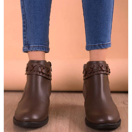 Botines Mujer Nagoya - Marron