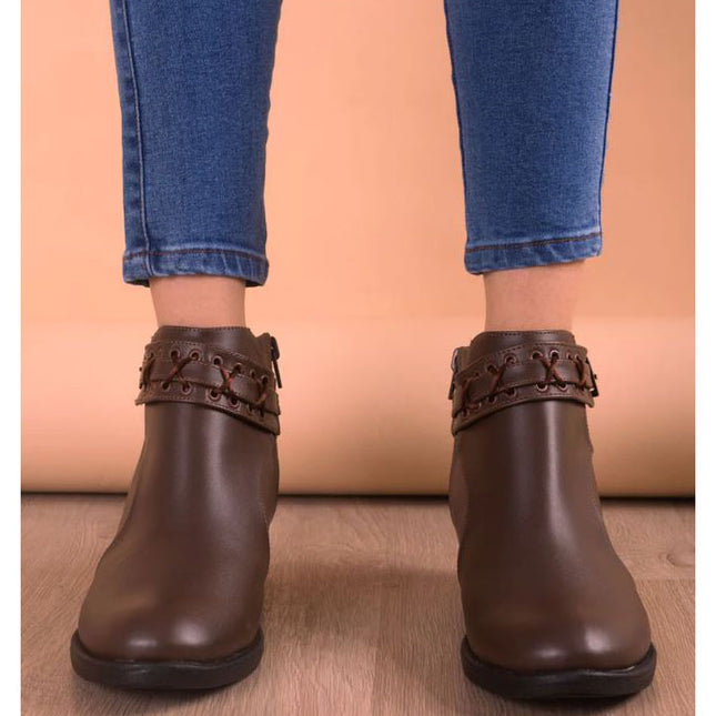 Botines Mujer Nagoya - Marron