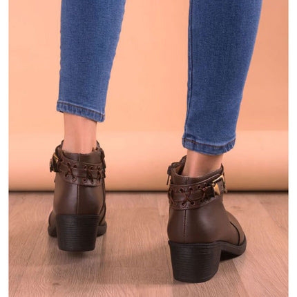 Botines Mujer Nagoya - Marron