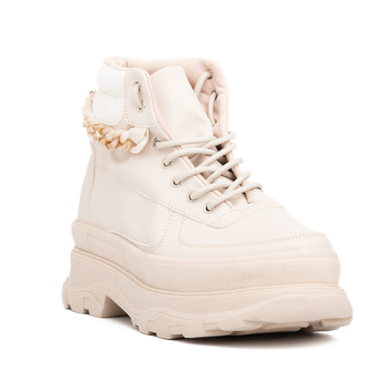 Botines Mujer Nalhy - Beige