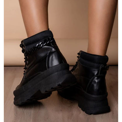 Botines Mujer Nalhy - Negro