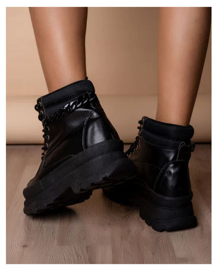Botines Mujer Nalhy - Negro