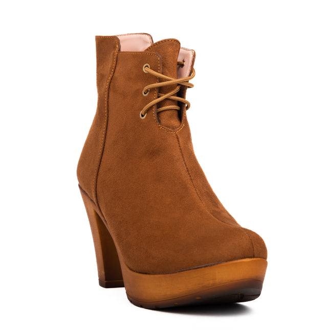 Botines Mujer Nasser - Camel