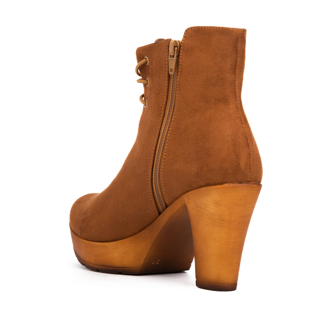 Botines Mujer Nasser - Camel