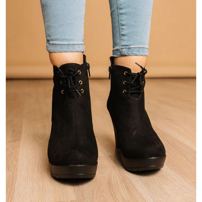 Botines Mujer Nasser - Negro