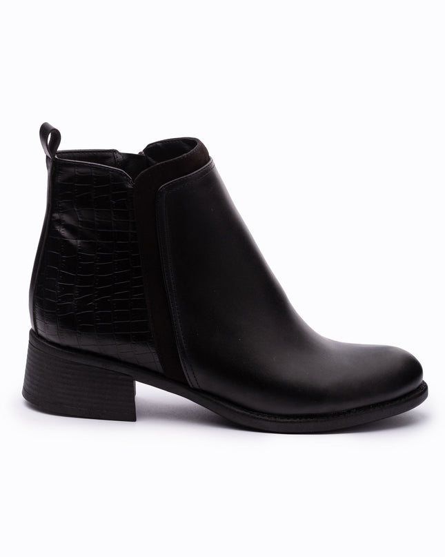 Botin Nesebar - Negro Serpiente