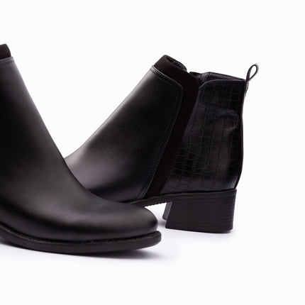 Botin Nesebar - Negro Serpiente