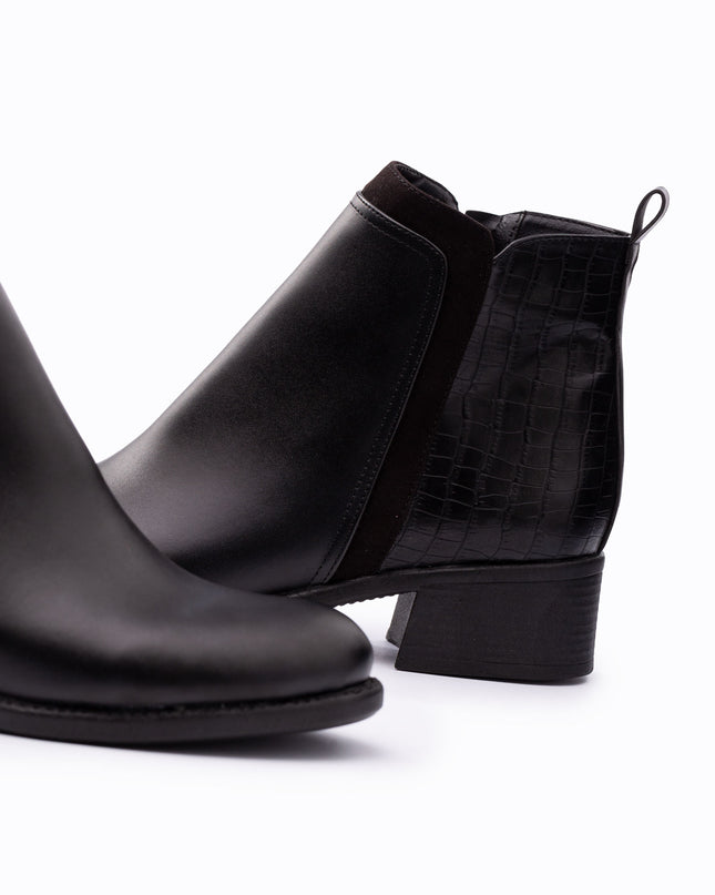 Botin Nesebar - Negro Serpiente