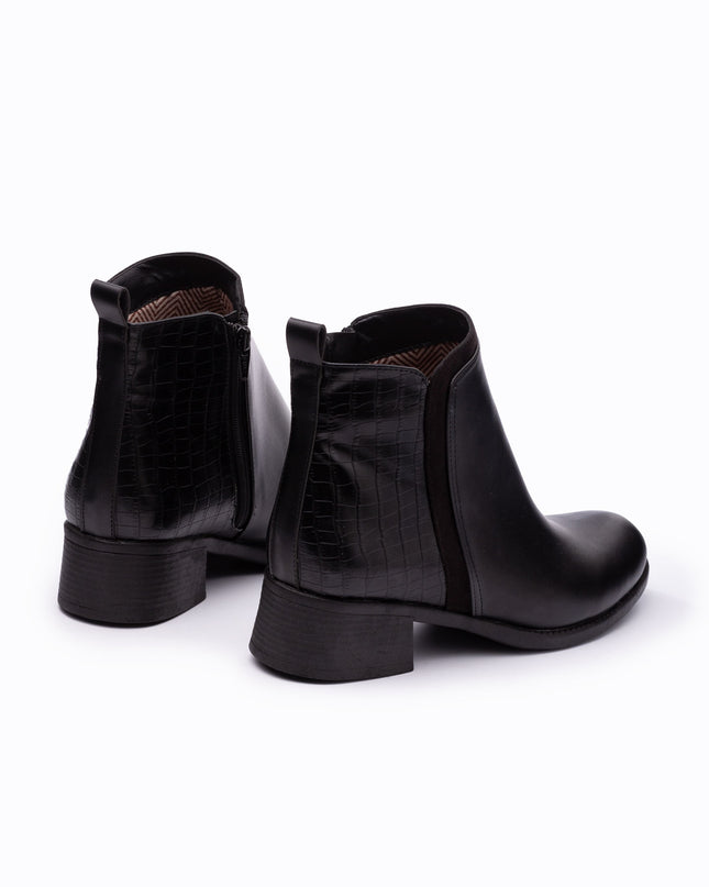 Botin Nesebar - Negro Serpiente