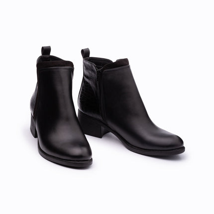 Botin Nesebar - Negro Serpiente