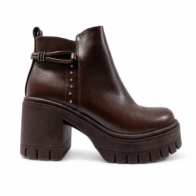 Botines Mujer Nuvia - Marron
