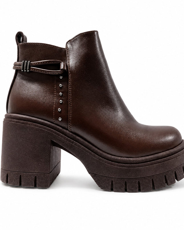 Botines Mujer Nuvia - Marron