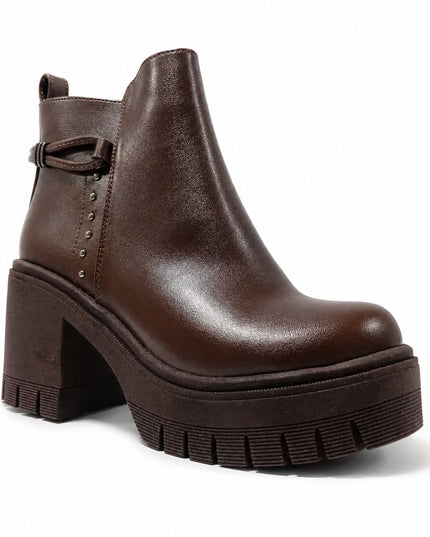 Botines Mujer Nuvia - Marron