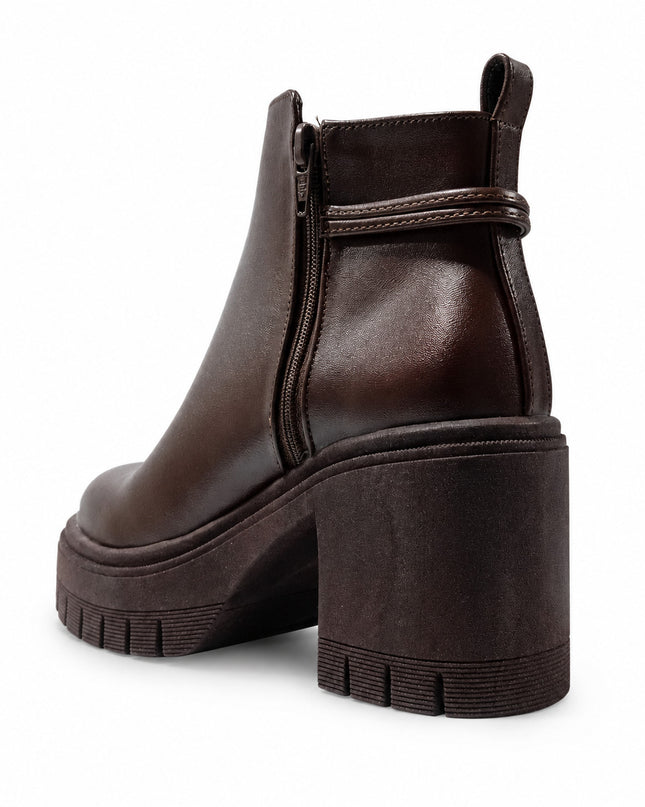 Botines Mujer Nuvia - Marron