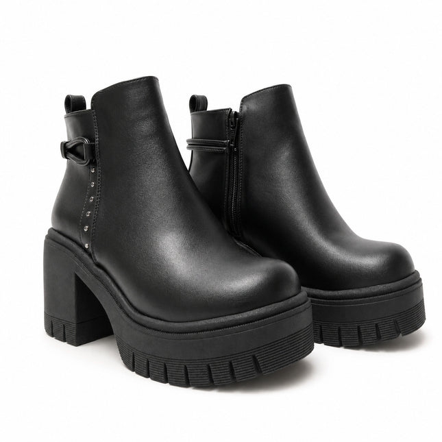 Botines Mujer Nuvia - Negro