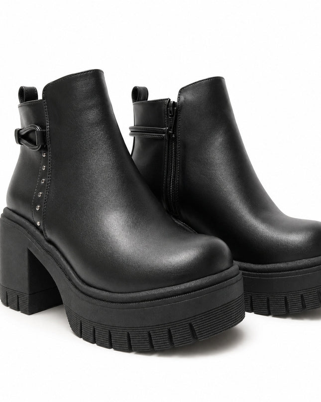 Botines Mujer Nuvia - Negro