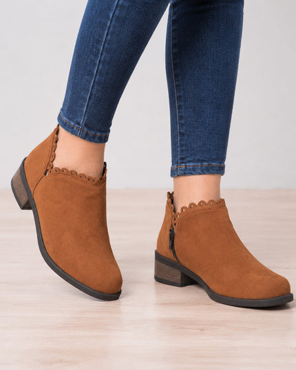 Botines Mujer Ostende - Camel