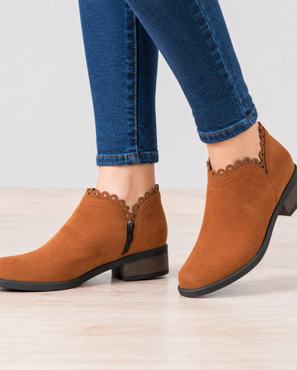 Botines Mujer Ostende - Camel