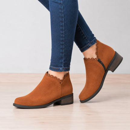 Botines Mujer Ostende - Camel