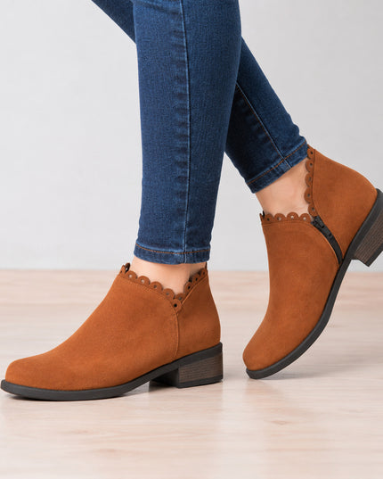 Botines Mujer Ostende - Camel