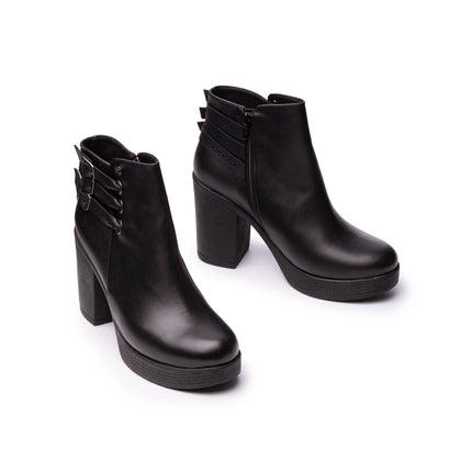 Botines Mujer Pisa - Negro