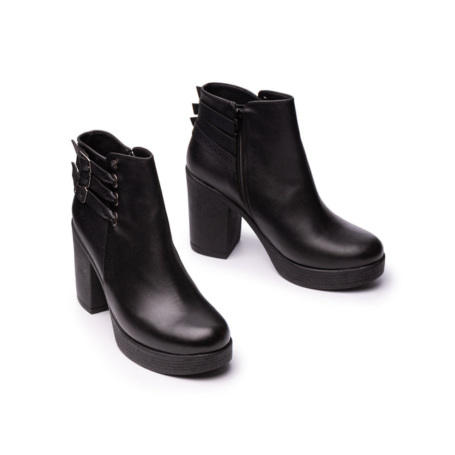 Botines Mujer Pisa - Negro
