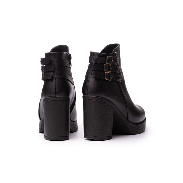 Botines Mujer Pisa - Negro