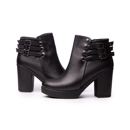 Botines Mujer Pisa - Negro