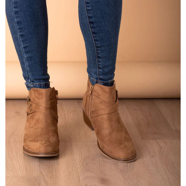 Botines Mujer Reims - Topo Oscuro