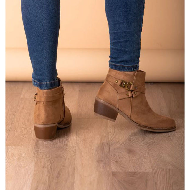 Botines Mujer Reims - Topo Oscuro