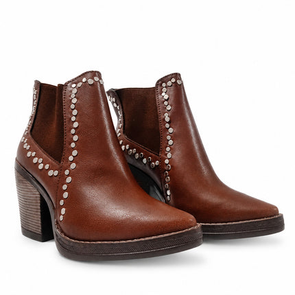 Botines Mujer Rivali - Marron