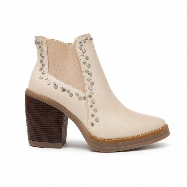 Botines Mujer Rivali - Nude