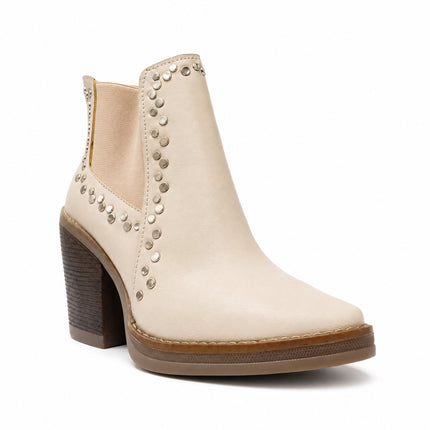 Botines Mujer Rivali - Nude