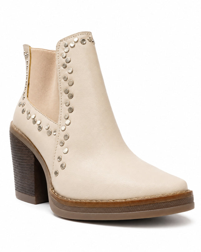Botines Mujer Rivali - Nude