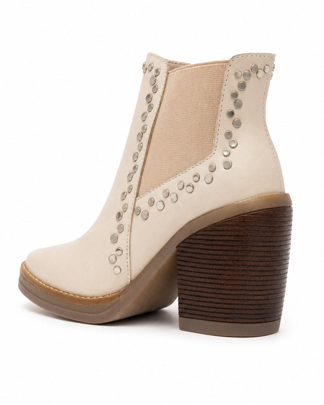 Botines Mujer Rivali - Nude