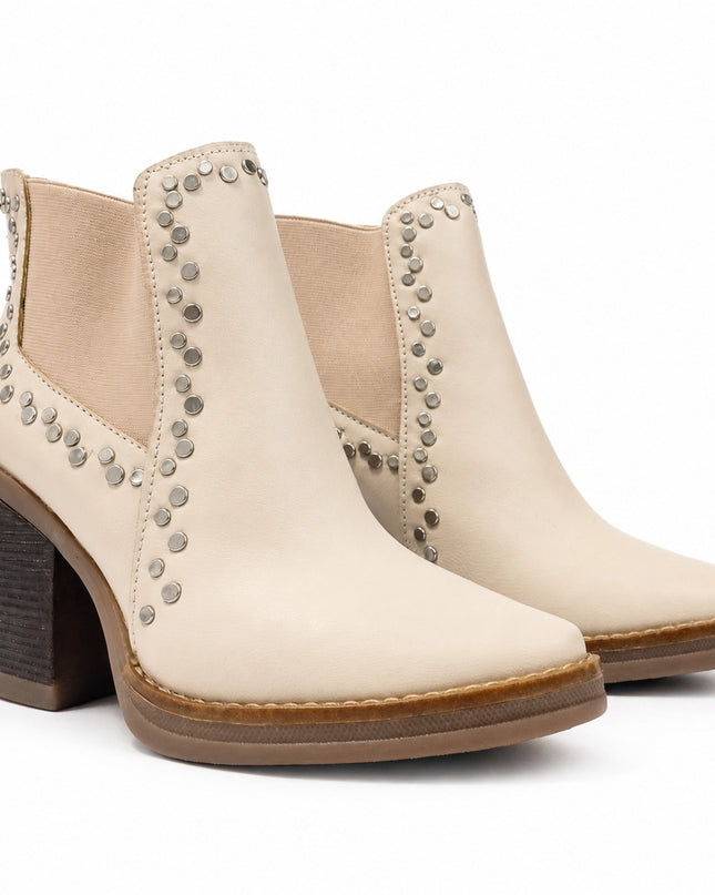 Botines Mujer Rivali - Nude