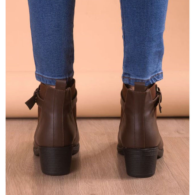Botines Mujer Sapporo - Marron