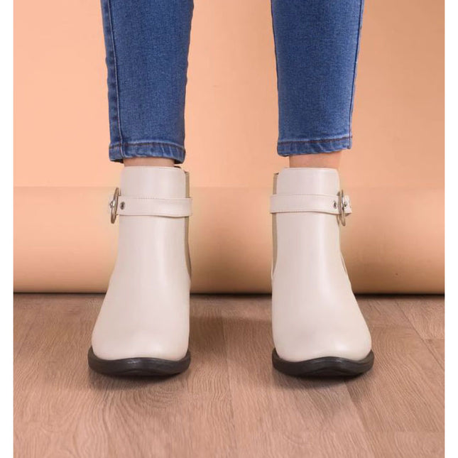 Botines Mujer Sapporo - Nude