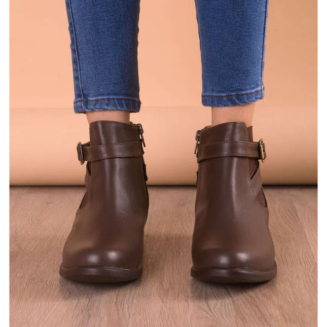 Botines Mujer Silven - Marron