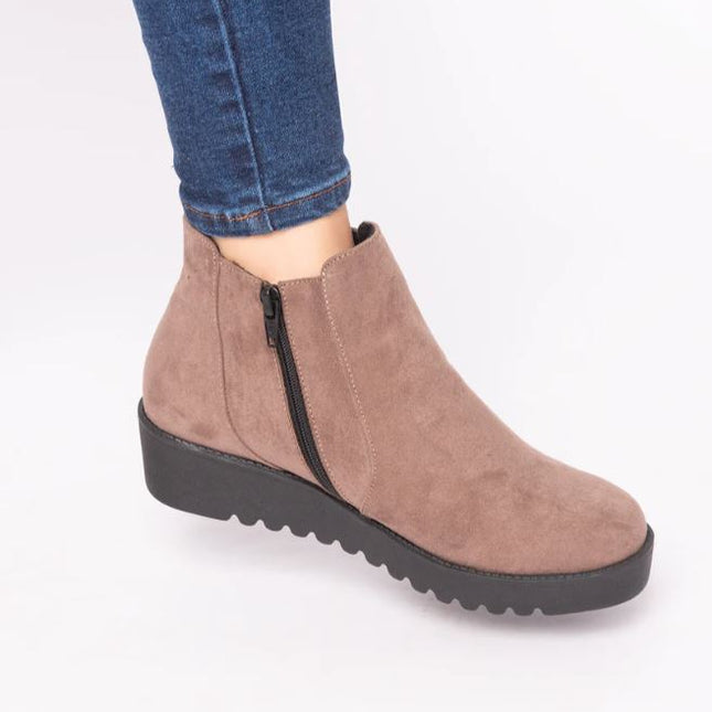 Botines Mujer Spa - Topo