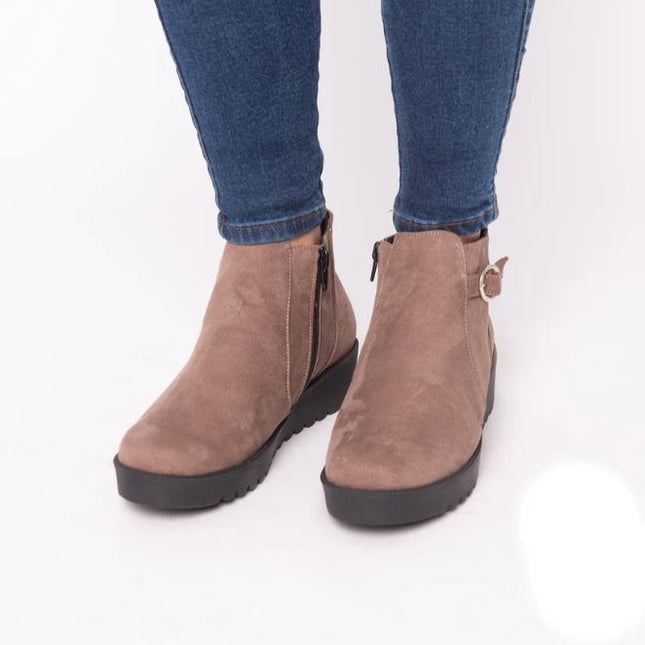 Botines Mujer Spa - Topo
