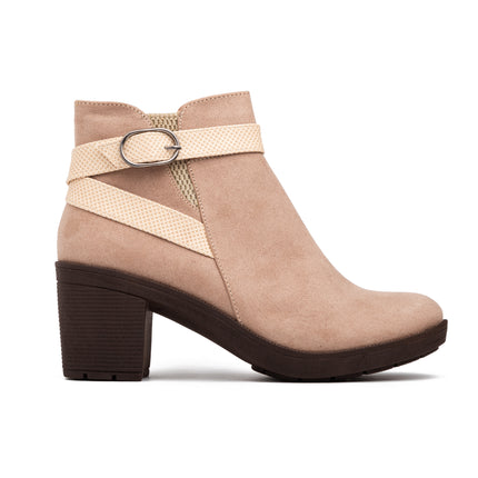 Botines Mujer Wavre - Topo