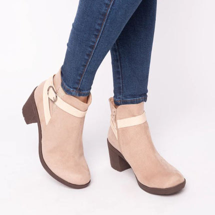 Botines Mujer Wavre - Topo